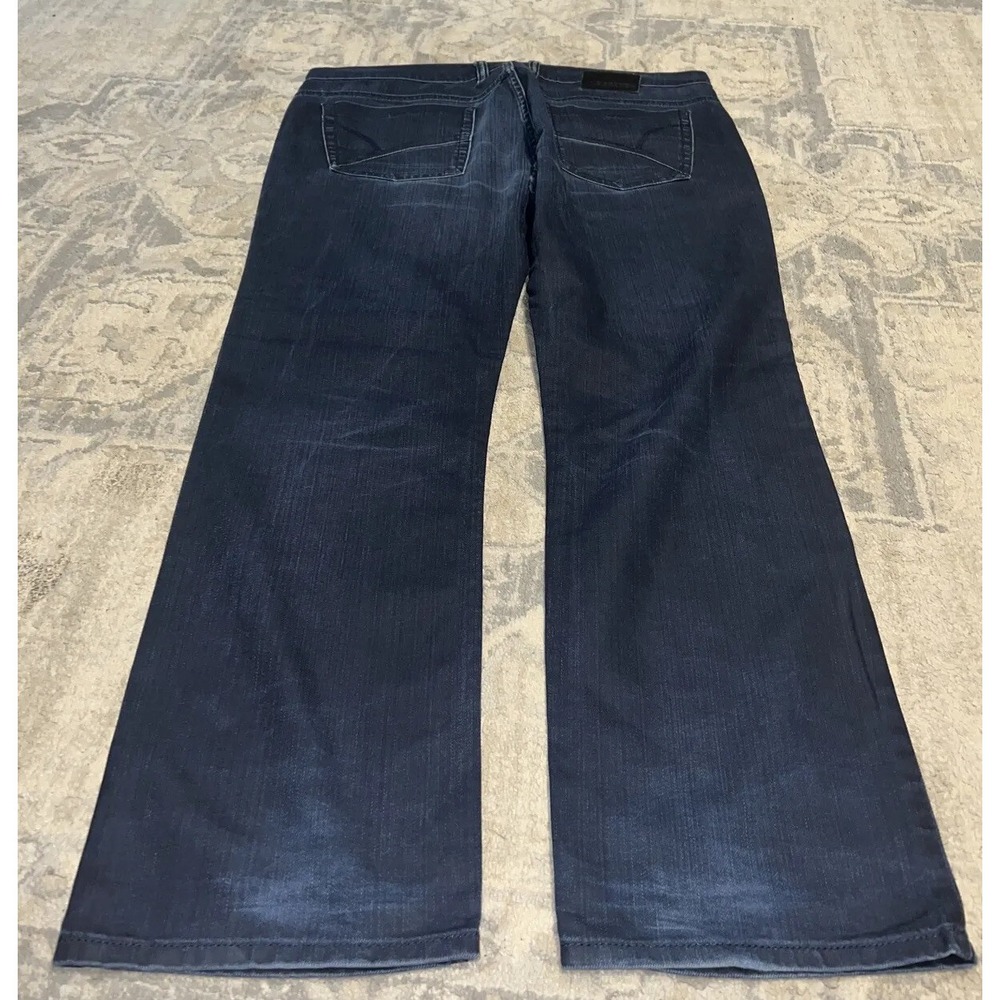 Le Breve Jeans‎ Mens Blue Slim Denim Sz 38 x 32